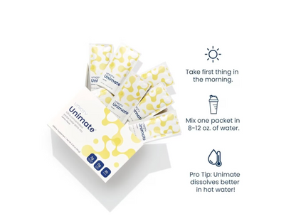 Unicity Feel Great Combo Pack - Orange Balance (1 Box) & Natural Lemon Unimate (1 Box)
